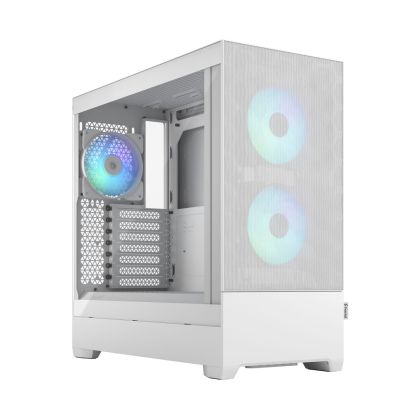 Кутия FRACTAL DESIGN Pop Air RGB White TG Clear Tint