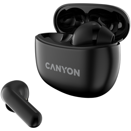 Безжични слушалки CANYON TWS-5 (CNS-TWS5B), Bluetooth 5.3, Black