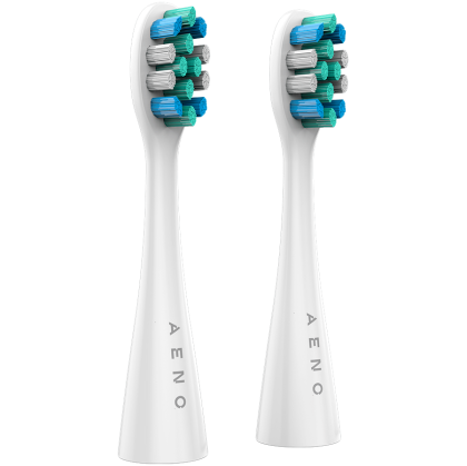 Резервни глави AENO DB7/DB8 Replacement toothbrush heads, White, Dupont bristles, 2pcs in set (for ADB0007/ADB0008)