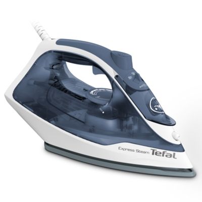 Ютия TEFAL FV2837 Express Steam, 2400W, 35g/min, shot 165g/min, AD, water tank 270 ml, Ceramic soleplate, Blue