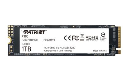 SSD 1TB PATRIOT P300 (P300P1TBM28), M.2 2280 PCIE