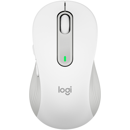 Безжична мишка LOGITECH Signature M650 for Business Large (910-006349), Bluetooth, 4000 DPI, Off-white