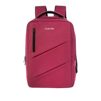 Раница за лаптоп CANYON BPE-5 (CNS-BPE5BD1), 15.6 inch, Red