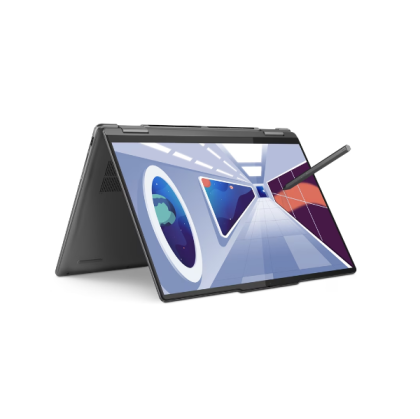 Лаптоп LENOVO Yoga 7 14IRL8, 14.0" WUXGA (1920x1200) OLED Touch, Intel® Core™ i7-1360P (18M Cache, 3.70 GHz up to 5.00 GHz, 12 ядра), 16GB LPDDR5, 1TB SSD M.2, Digital Pen, Windows 11 Home, Storm Grey - 82YL0033BM