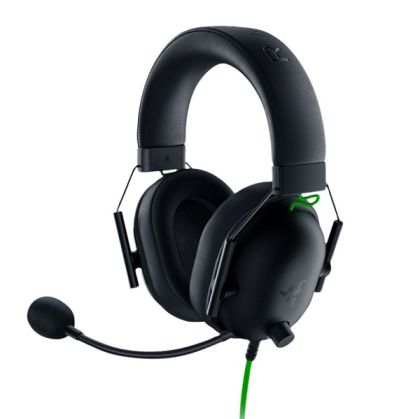 Геймърски слушалки RAZER BlackShark V2 X USB (RZ04-04570100-R3M1),Oval Ear Cushions, Razer™ TriForce 50mm Drivers, USB, Black
