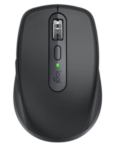 Безжична мишка LOGITECH MX Anywhere 3S (910-006929), Bluetooth/Wireless, Laser, 8000 DPI, Rechargeable Battery 500 mAh, Graphite