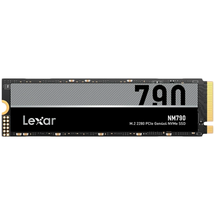 SSD 2TB LEXAR NM790 (LNM790X002T-RNNNG), M.2 2280 PCIe Gen 4×4 NVMe
