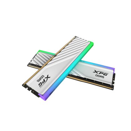 Памет ADATA XPG 32GB DDR5 6000MHz (2x16GB) LANCER BLADE RGB DDR5, White