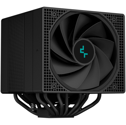 Охладител за процесор DeepCool ASSASSIN IV, CPU Air Cooler, 1x120mm + 1x140mm FDB Fans, Fan Speed Switch, TDP 280W, 7 Heatpipes, Intel LGA2066/2011-v3/2011/1700/1200/115x, AMD AM5/AM4, 144×147×164 mm(L×W×H), 6 Year Warranty