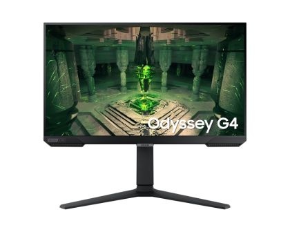 Монитор SAMSUNG 25BG400 Odyssey G4 (LS25BG400EUXEN), 25" IPS, FullHD (1920x1080) 240Hz, 16:9, 1ms, 400 cd/m2, 1000:1, AMD FreeSync Premium, Nvidia G-Sync Compatible, DP, 2xHDMI, Black
