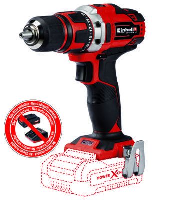 Акумулаторен винтоверт EINHELL TE-CD 18/40 Li - Solo, Power X-Change