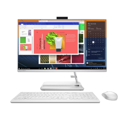 All in One LENOVO IdeaCentre AIO 3 27ALC6, 27" FullHD (1920x1080) IPS, AMD Ryzen 7 7730U (2.0GHz up to 4.5GHz, 8 ядра), 16GB DDR4, 512GB SSD M.2, USB Клавиатура + Мишка, noOS, White - F0FY00GARI