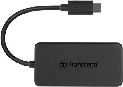 USB хъб TRANSCEND TS-HUB2C,  4-Port HUB, USB 3.1 Gen 1, Type C
