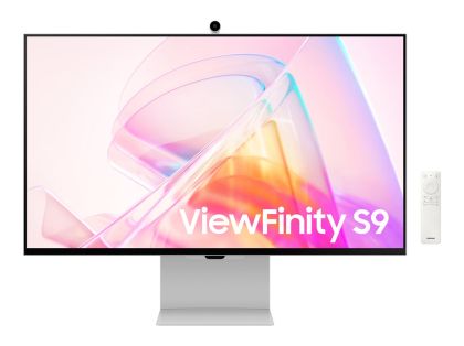 Монитор SAMSUNG ViewFinity S9 S90PC (LS27C902PAUXDU), 27.0" IPS, 5K (5120 x 2880) 60Hz, 16:9, 5ms, 600 cd/m2, 1000:1, Smart, Tizen OS, WiFi5, Speaker  2x5W, Mini-DP, USB Hub, Thunderbolt, Silver