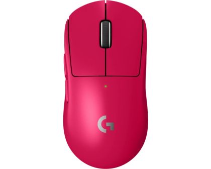 Безжична геймърска мишка LOGITECH PRO X Superlight 2 (910-006797), LIGHTSPEED Wireless, 32000DPI, Pink
