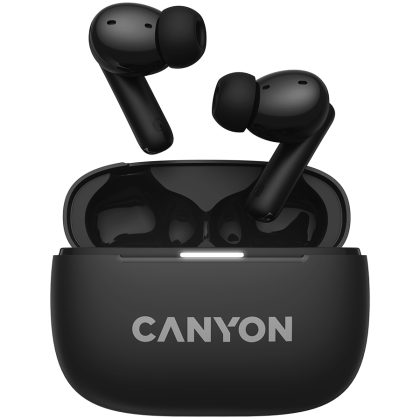 Безжични слушалки CANYON OnGo 10 ANC TWS-10 (CNS-TWS10B), Bluetooth 5.3, Black
