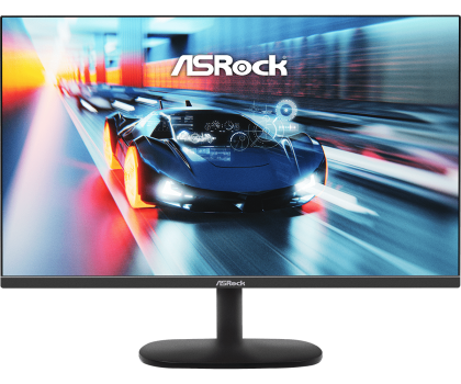 Монитор ASROCK Challenger CL27FF, 27" IPS, FullHD (1920x1080) 100Hz, 16:9, 1ms, 300 cd/m², 1000:1, AMD FreeSync, VGA, HDMI, Black