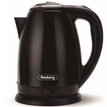 Електрическа кана ROSBERG R51230IB, 1800W, 1.8 L, Защита, Черен