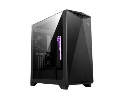 Кутия MSI MPG GUNGNIR 300P AIRFLOW, Mid-Tower, Tempered Glass, Black - 306-7G21P21-W57