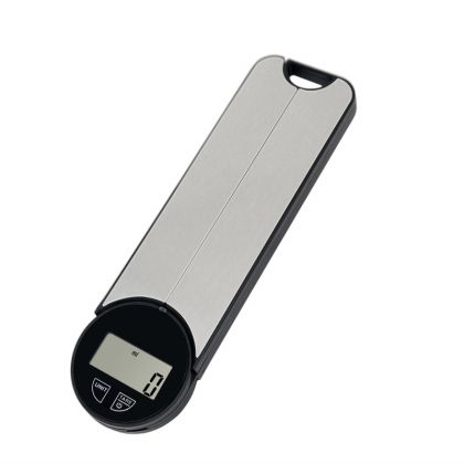 Сгъваема кухненска везна ROSBERG R51651O, До 5 кг, 1 х CR2032, LCD екран, Инокс