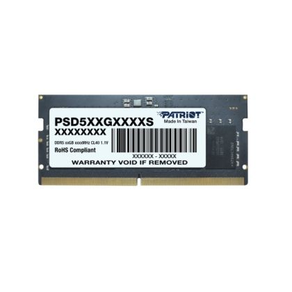 Памет PATRIOT 16GB DDR5 5600MHz Signature Line DDR5 SODIMM