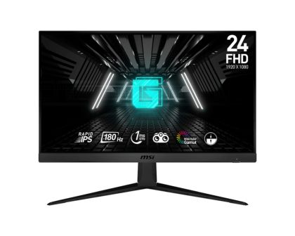 Монитор MSI G2412F (9S6-3BB91T-005), 23.8" Rapid IPS, FullHD (1920x1080) 180Hz, 16:9, 1ms, 300cd/m2, 1000:1, Adaptive-sync, 2xHDMI, 1xDP, Black