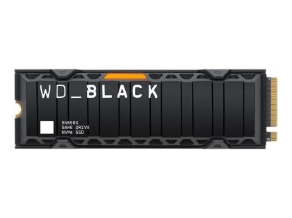 SSD 1TB WD Black SN850X (WDS100T2XHE-00BCA0), M.2 2280, PCIe Gen4 x4 TLC 3D NAND, With Heatsink