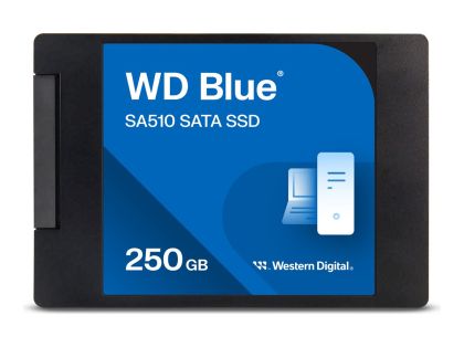 SSD 250GB WD Blue SA510 (WDS250G3B0A-00AXR0), 2.5" SATA III 6Gb/s 