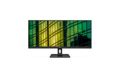 Монитор AOC U34E2M, 34" VA, WQHD (3440x1440) 100Hz, 21:9, 4ms, 300cd/m2, 4000:1, Adaptive Sync, 2xHDMI, DP, Black