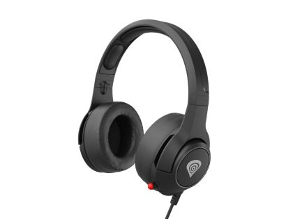 Геймърски слушалки GENESIS Argon 600 (NSG-1658), Wired, 50mm, Microphone, 3.5 mm, compatible with Playstation 4, XBOX ONE, and Nintendo Switch, Black