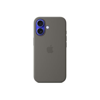 Гръб за APPLE iPhone 16 Silicone Case with MagSafe - Stone Grey