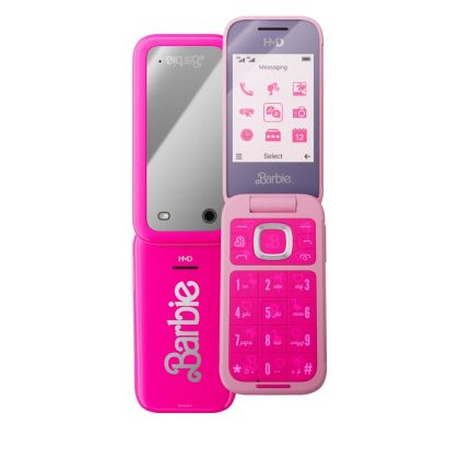 Мобилен телефон HMD Barbie™ Phone, Power Pink