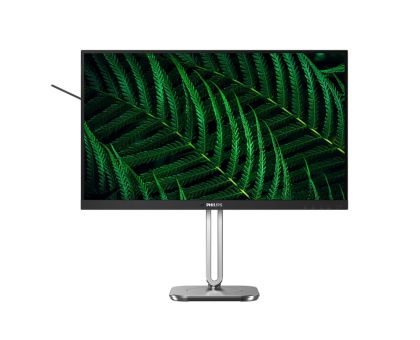 Монитор PHILIPS 27B2G5500/00 5000 Series, 27" IPS, QHD (2560x1440) 100Hz, 16:9, 4ms, 300cd/m2, 1500:1, Adaptive Sync, Speaker 2x3W, 2xHDMI, DP, USB hub, Dark Grey