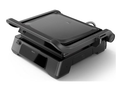 Контактен грил PHILIPS HD6307/70 Series 7000 , Отворен на равно за печене на скара цифров контрол 8 предварително зададени функции