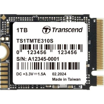 SSD 1TB TRANSCEND 310S (TS1TMTE310S), M.2 2230, NVMe PCIe Gen4 x4, 3D NAND
