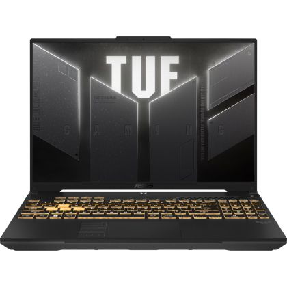 Лаптоп ASUS TUF Gaming F16 FX607VU-RL065, 16'' FullHD+ (1920x1200) 144Hz, Intel® Core™ 5 210H (12M Cache, up to 4.80 GHz, 8 ядра), NVIDIA GeForce RTX4050 6GB GDDR6, 16GB DDR5, 1TB SSD M.2, no OS, Mecha Grey - 90NR0N06-M007F0