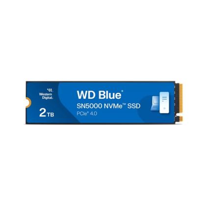 SSD 2TB WD Blue SN5000 (WDS200T4B0E-00CNZ0), M.2 2280, PCIe Gen4 x4 NVMe TLC 3D NAND