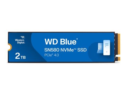 SSD 2TB WD Blue SN580 (WDS200T3B0E), M.2 2280 PCIe Gen4 x4 NVMe