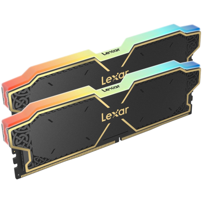 Памет LEXAR 32GB DDR5 6000MHz (2x16GB) THOR RGB DDR5,  Black