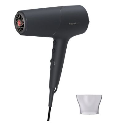 Сешоар PHILIPS BHD504/00 Series 5000, 2100W, 3 настройки за топлина и 2 за скорост, Йонна грижа, ThermoShield