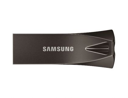 USB памет 256GB SAMSUNG BAR Plus (MUF-256BE4/APC), USB 3.1, Titan Gray