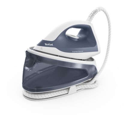 Парогенератор TEFAL SV4110E0 Express Optimal, 2200W, 5.0 bar, Blue Salt White