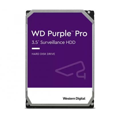 HDD 10TB WD Purple Pro (WD102PURP), 3.5", SATAIII, 7200 rpm, 256MB, for DVR/Surveillance