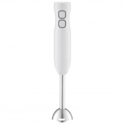 Пасатор Rosberg R51112MS, 400W, 2 скорости, Стоманен накрайник, Бял