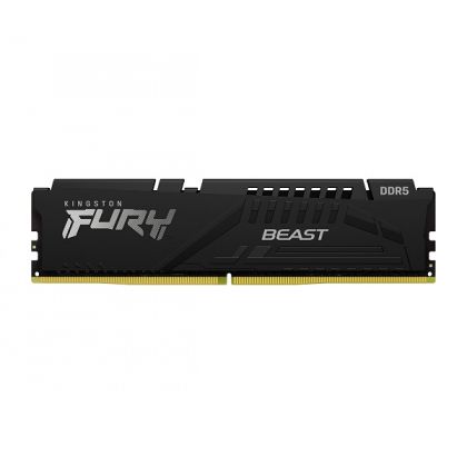 Памет KINGSTON 16GB DDR5 5200MHz FURY Beast Black - KF552C40BB-16