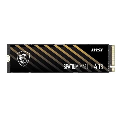 SSD 4TB MSI SPATIUM M461, M.2 2280, PCIe Gen4x4, NVMe 1.4, 3D NAND -  S78-440R030-P83