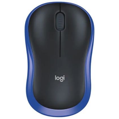 Безжична мишка LOGITECH M185 (910-002236), Wireless, 1000DPI, USB, Blue