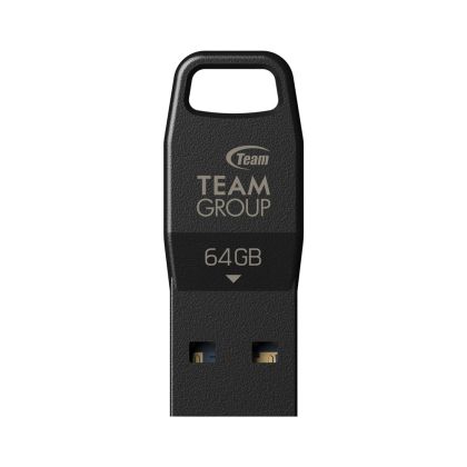 USB памет 64GB TEAM GROUP S5, USB 3.2 Gen 1, up to 100MB/s, Black - TS5364GB01