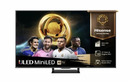 Телевизор 75" HISENSE 75U7Q PRO, 4K Ultra HD ULED, SmartTV, VIDAA Smart OS, 165Hz, WiFi 5GHz, Black