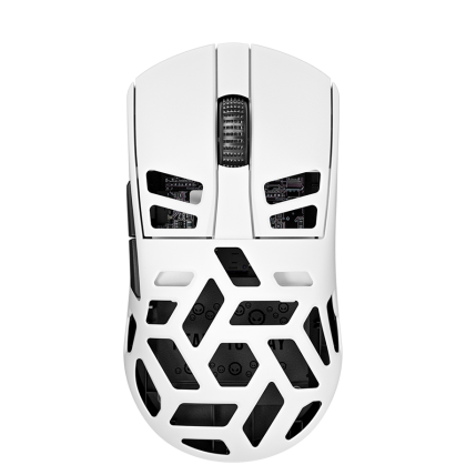 Геймърска безжична мишка LORGAR Elite MSE90W (LRG-MSE90W-WH), Wireless, 26000 DPI, USB, White